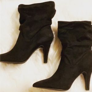 Brand new BLACK ankle booties!!